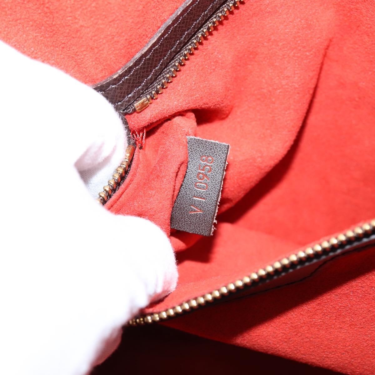 Louis Vuitton Brera Damier, Brown, Canvas, Handbag