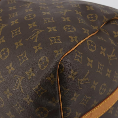 Louis Vuitton Keepall Bandoulière Monogram, Brown, Canvas, Travel Bag