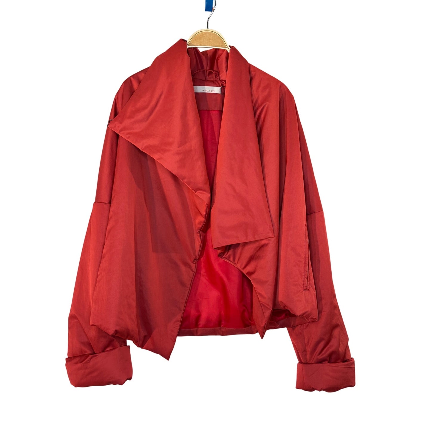 Liviana Conti Oversized Jacket 40 IT Red