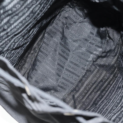 Prada Front Pocket Tessuto, Black, Nylon, Backpack