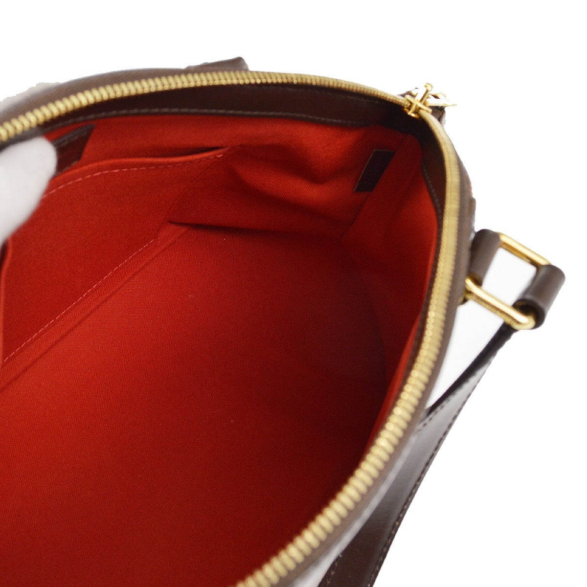 Louis Vuitton Verona Damier Ebene, Brown, Canvas, Handbag