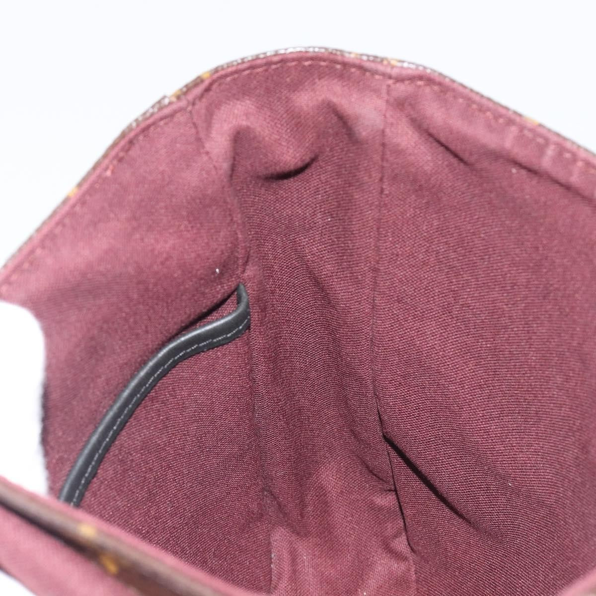 Louis Vuitton Bass Messenger Macassar Monogram Canvas, Brown, Canvas, Handbag