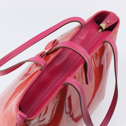 Salvatore Ferragamo Vala tote Patent Leather, Pink, Patent Leather, Tote Bag