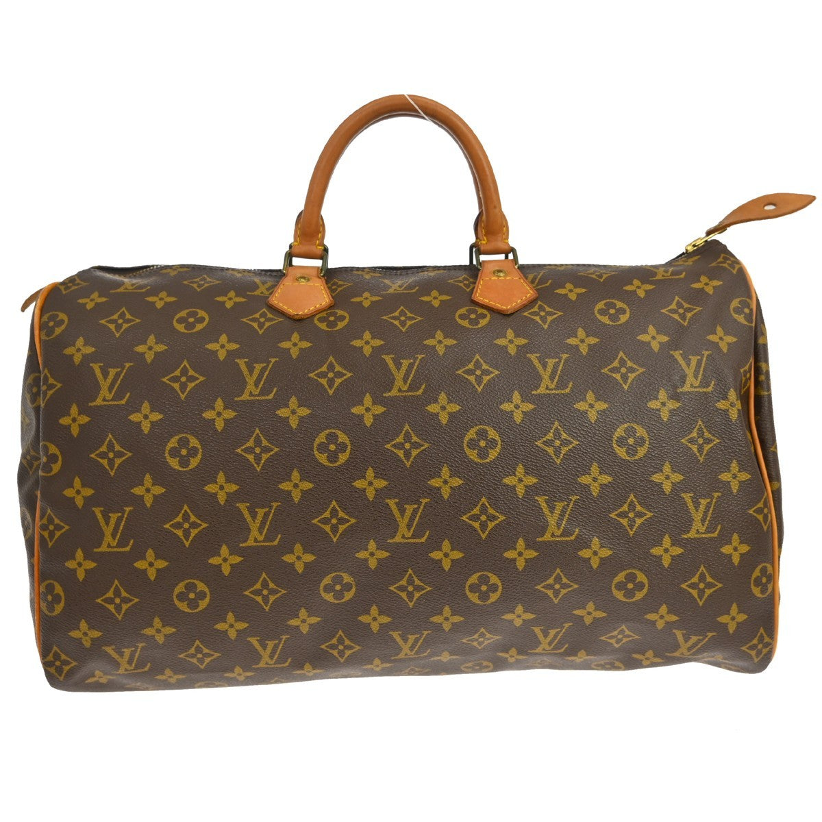 Louis Vuitton Speedy Monogram, Brown, Canvas, Handbag