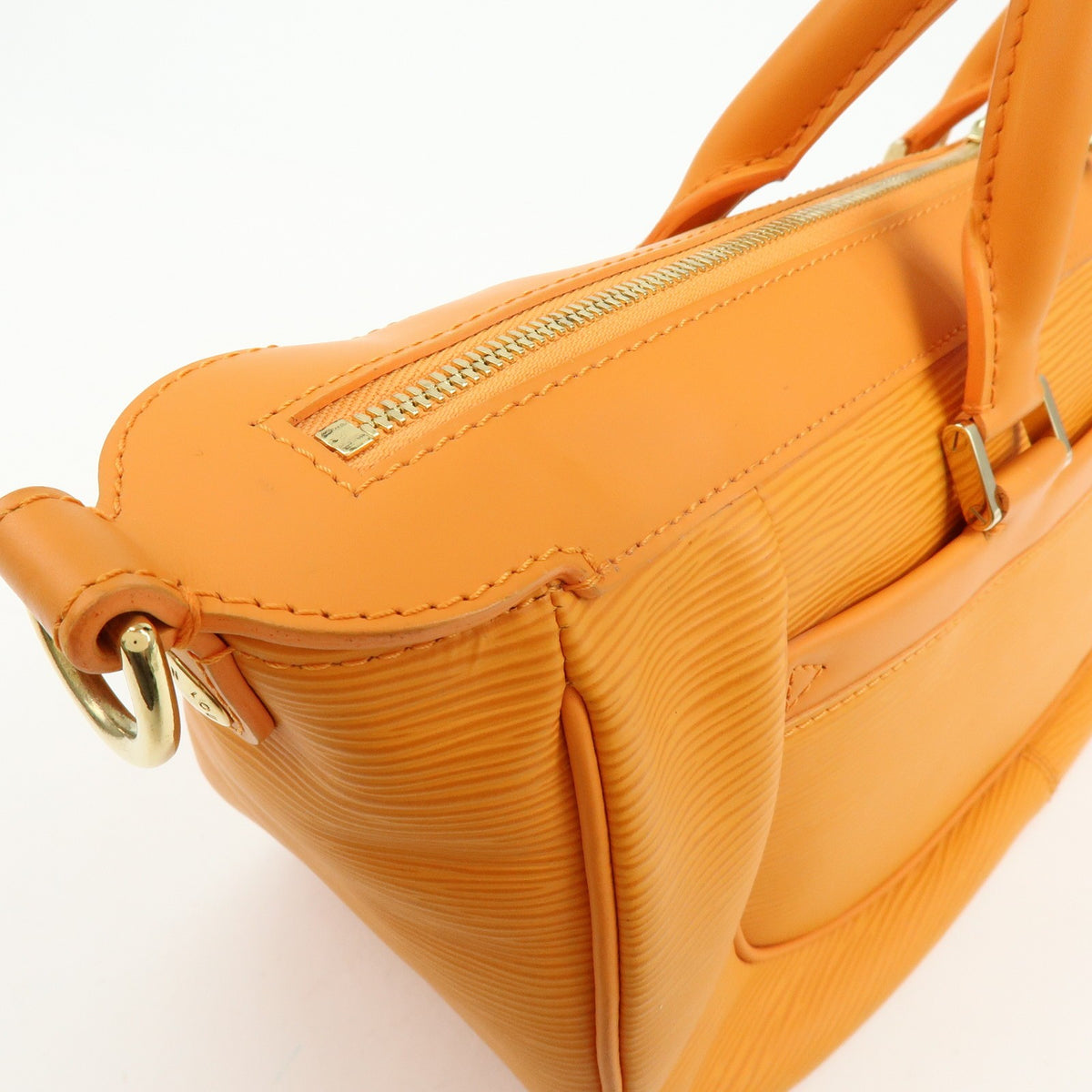 Louis Vuitton Dhanura Epi Leather, Orange, Leather, Handbag