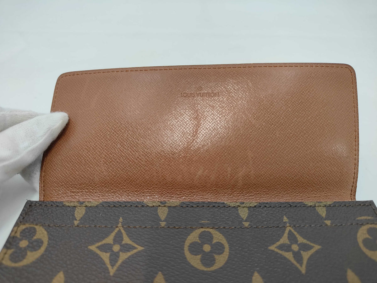 Louis Vuitton Porte Yen wallet Monogram canvas, Brown, Canvas, Wallet