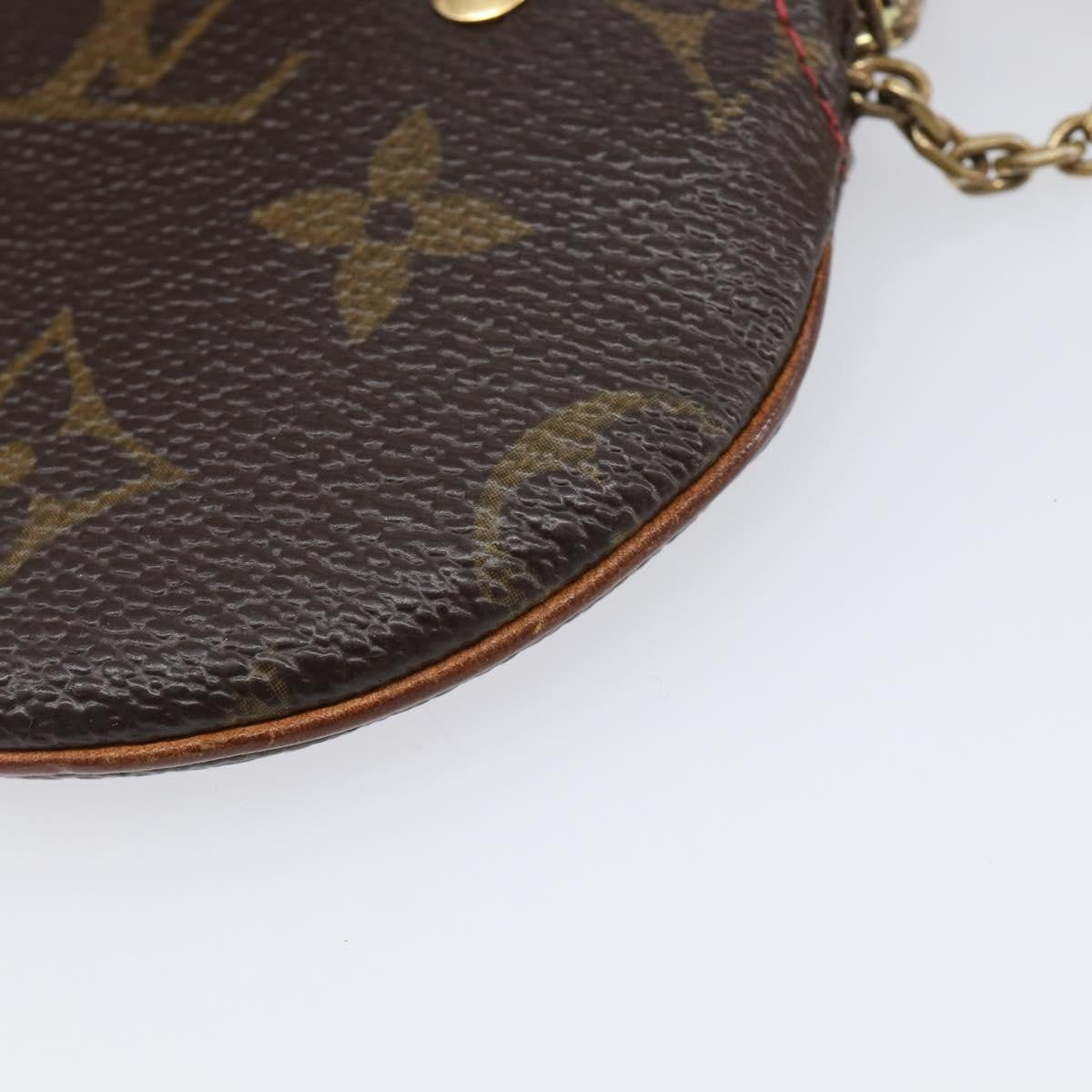 Louis Vuitton Porte Monnaie Coin Purse Limited Edition Monogram Cerises, Brown, Canvas, Clutch