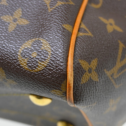 Louis Vuitton Tivoli Monogram Canvas, Brown, Canvas, Handbag