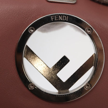 Fendi F is Fendi Wallet on Chain Leather, Pink, Leather, Shoulder Bag