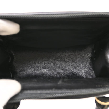 Fendi Convertible Boston Patent, Black, Leather, Handbag