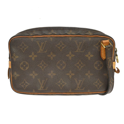 Louis Vuitton Pochette Marly Bandouliere Monogram Canvas, Brown, Canvas, Shoulder Bag