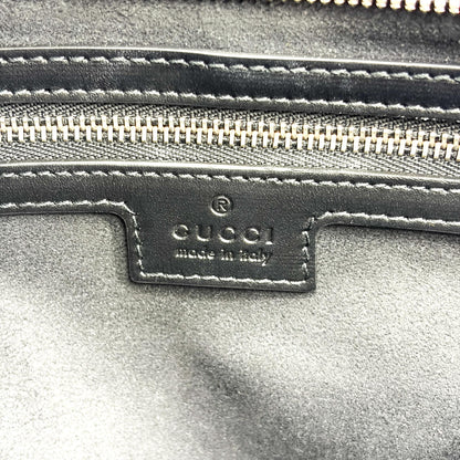 Gucci Petite GG Quilted Leather, Black, Leather, Tote Bag