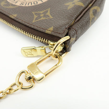 Louis Vuitton Pochette Accessoires Limited Edition Monogram Canvas, Brown, Canvas, Clutch