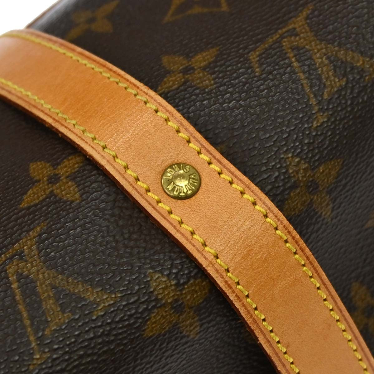Louis Vuitton Saumur Monogram Canvas, Brown, Canvas, Shoulder Bag