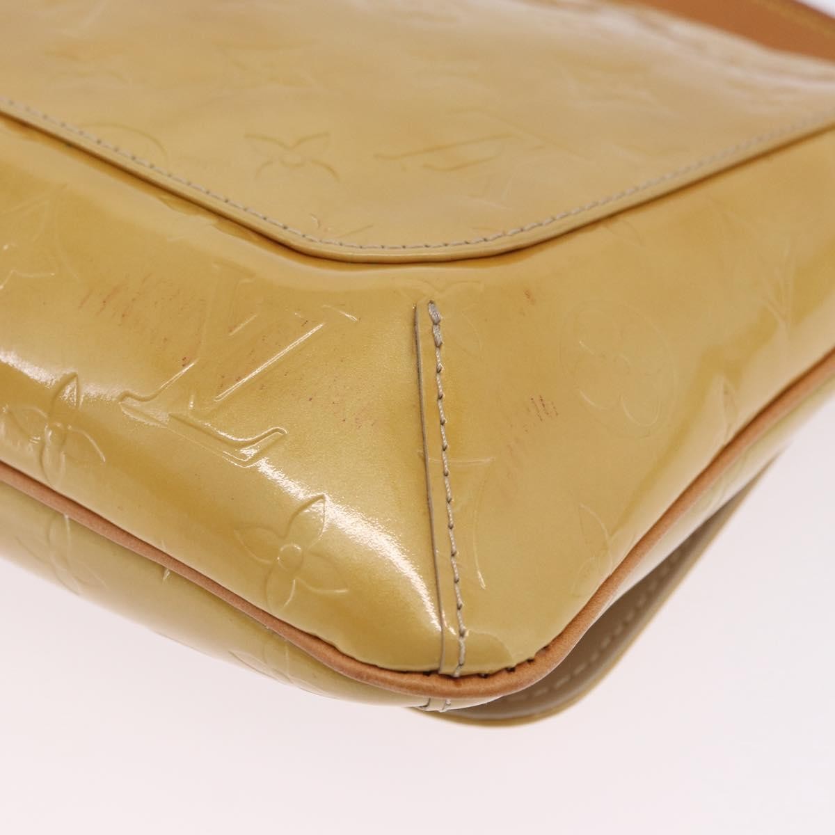 Louis Vuitton Thompson Street Monogram Vernis, Yellow, Patent Leather, Shoulder Bag