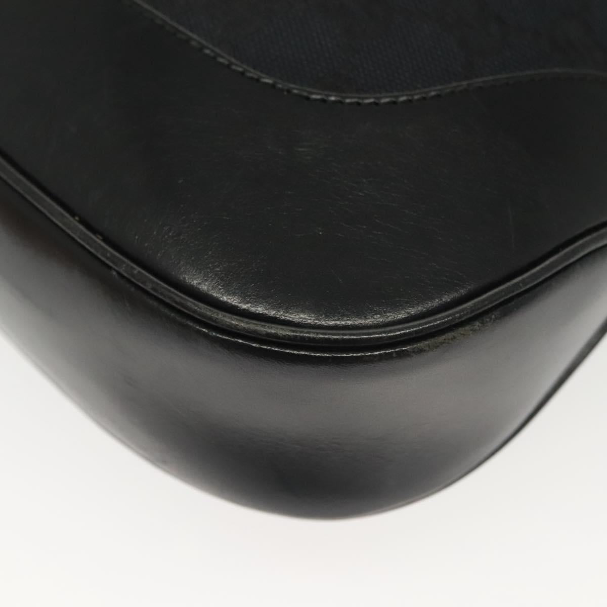 Gucci Jackie Original Shoulder Bag Diamante Coated Canvas, BLACK, CANVAS, Shoulder bag