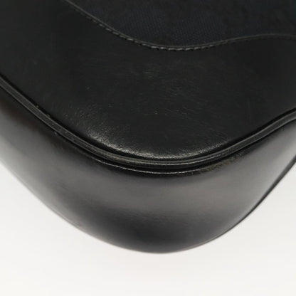 Gucci Jackie Original Shoulder Bag Diamante Coated Canvas, BLACK, CANVAS, Shoulder bag