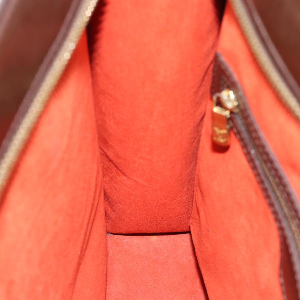 Louis Vuitton Venice Sac Plat Damier, Brown, Canvas, Handbag
