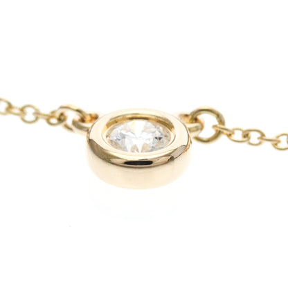 Tiffany & Co. Elsa Peretti Diamonds By The Yard Pendant 18K Rose Gold with Pear-Shaped Diamond, Gold, Pink Gold, Necklace