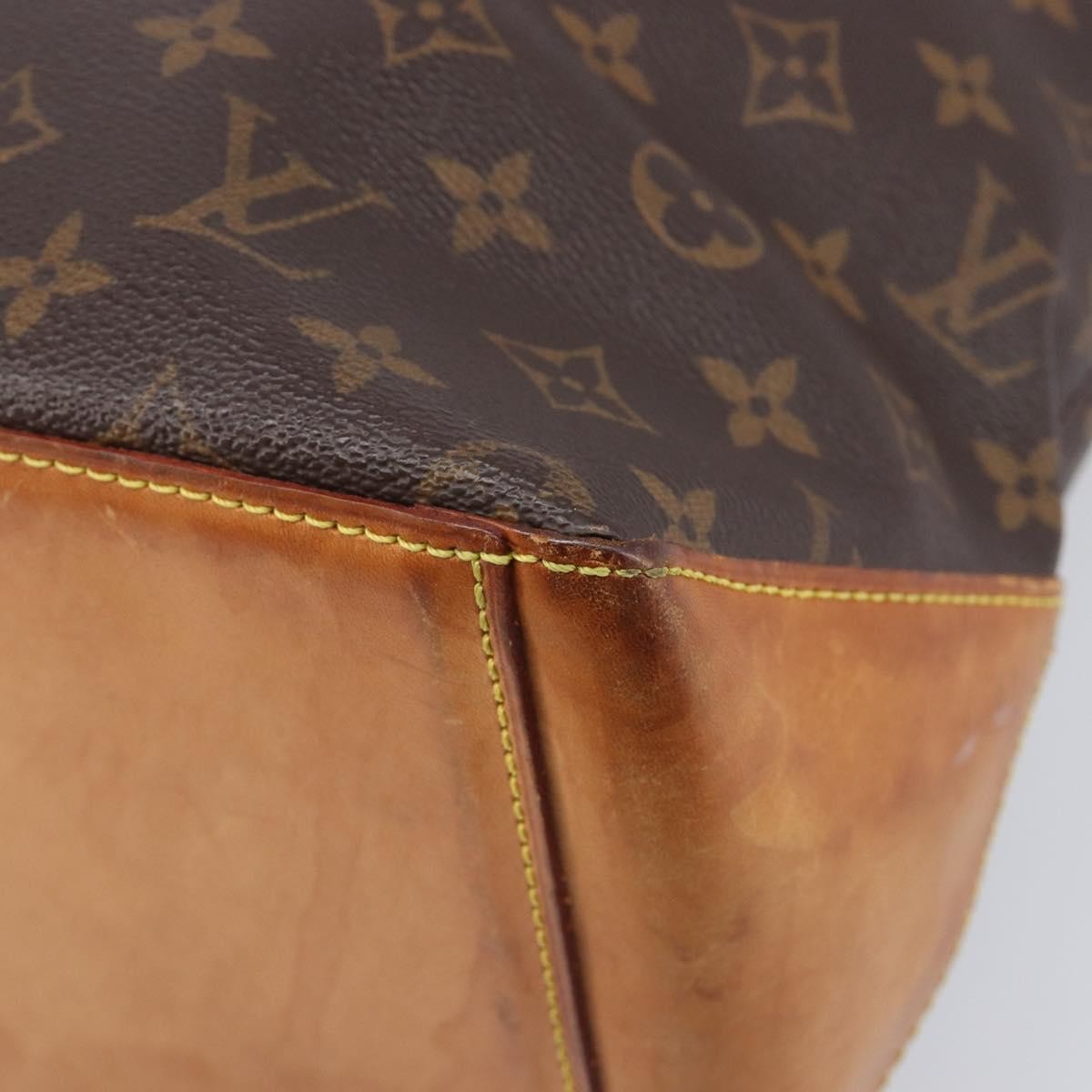 Louis Vuitton Cabas Mezzo Monogram Canvas, Brown, Canvas, Tote Bag