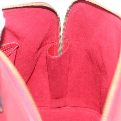 Louis Vuitton Alma Epi Leather, Red, Leather, Handbag