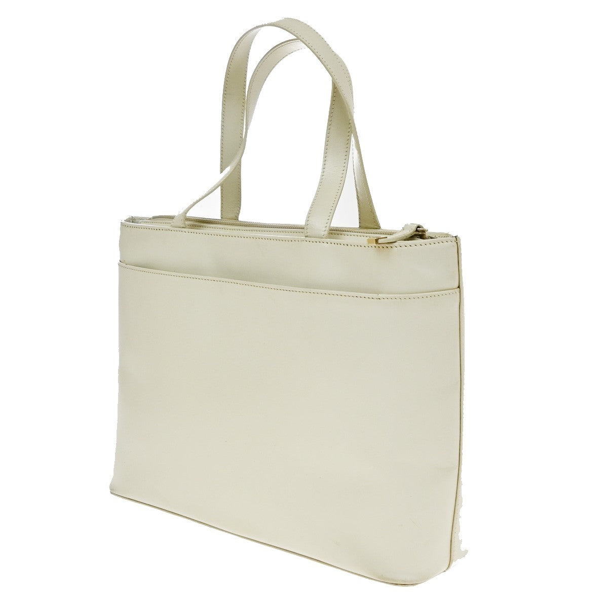 Loewe Tote Leather, White, Leather, Tote Bag