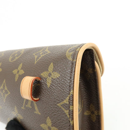 Louis Vuitton Florentine Waist Monogram Canvas, Brown, Canvas, Handbag