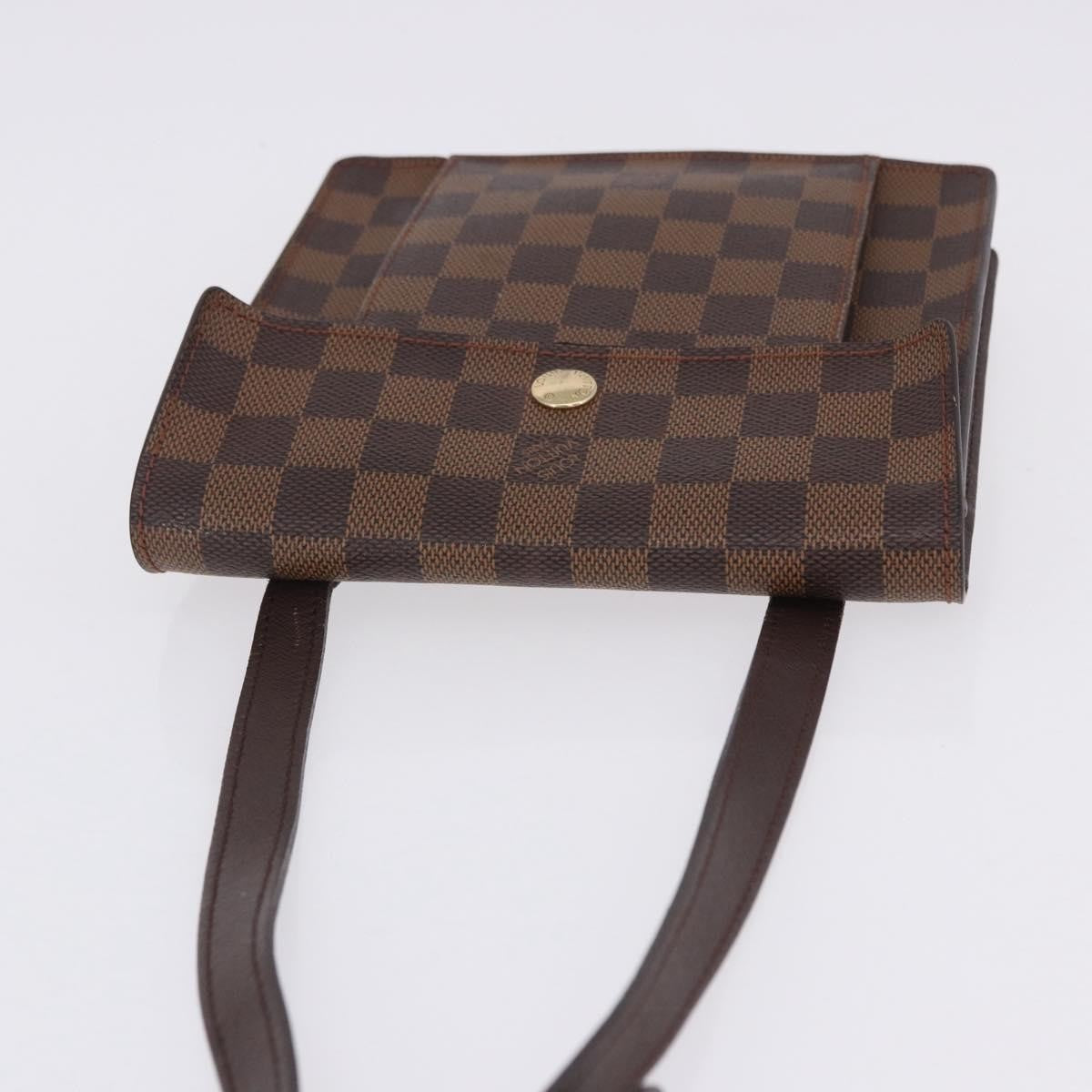 Louis Vuitton Pimlico Damier, Brown, Canvas, Handbag