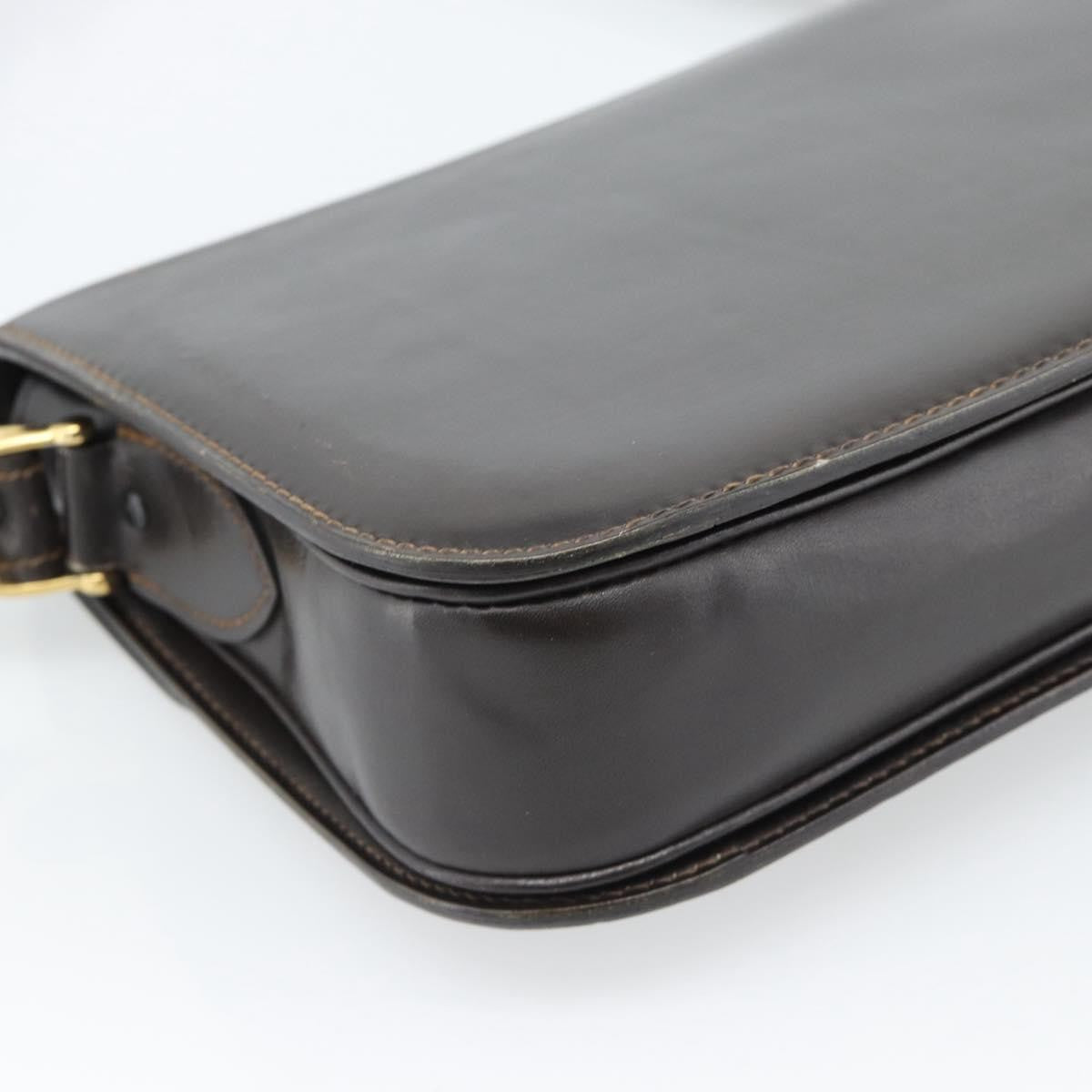 Celine Horse Carriage Leather, Brown, Leather, Shoulder Bag