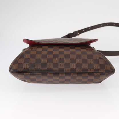 Louis Vuitton Musette Damier, Brown, Canvas, Handbag