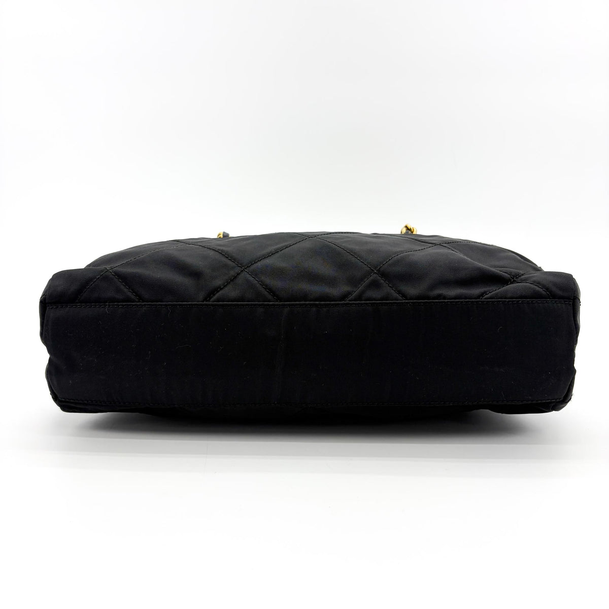 Prada Convertible Quilted Tessuto, Black, Nylon, Shoulder Bag