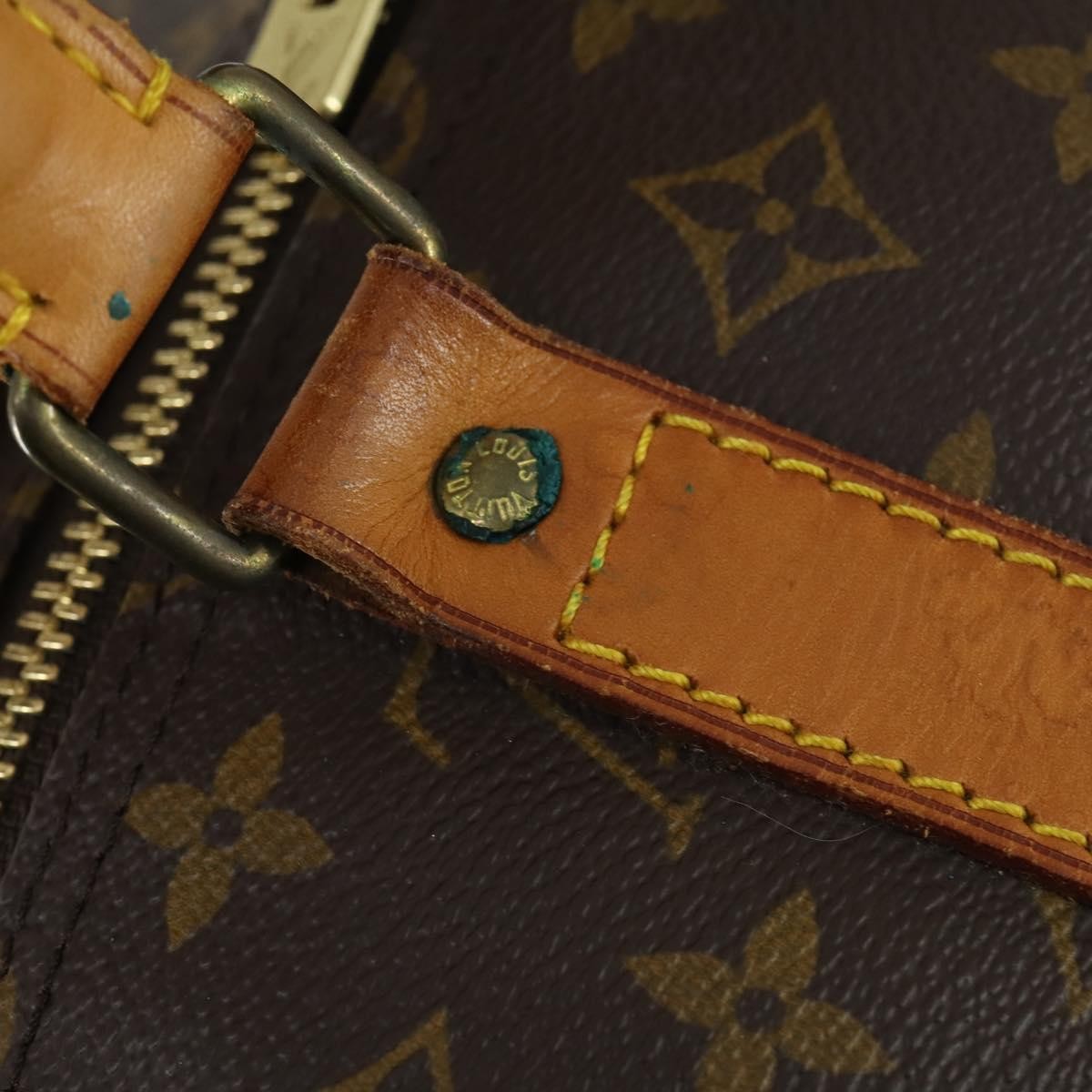 Louis Vuitton Keepall Monogram Canvas, Brown, Canvas, Travel Bag