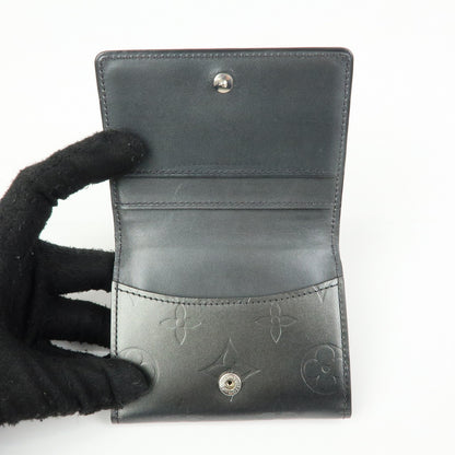 Louis Vuitton Ludlow Vernis, Gray, Leather, Wallet