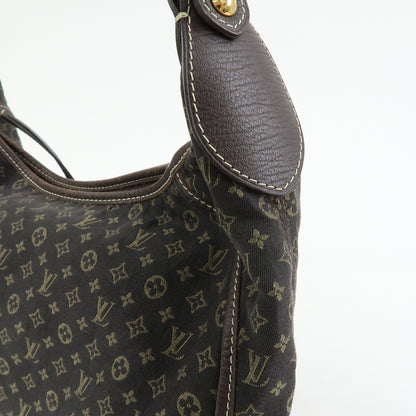 Louis Vuitton Manon Mini Lin, Brown, Canvas, Handbag