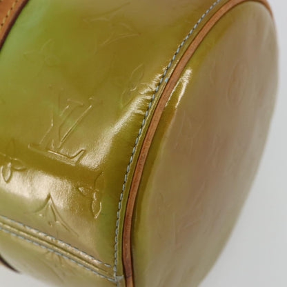 Louis Vuitton Bedford Monogram Vernis, Green, Patent Leather, Handbag