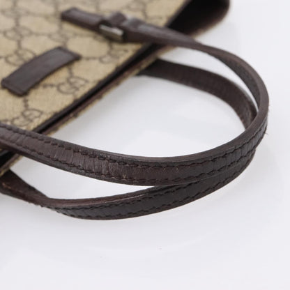 Gucci Joy Plus Flat GG Coated Canvas, Beige, Canvas, Tote Bag