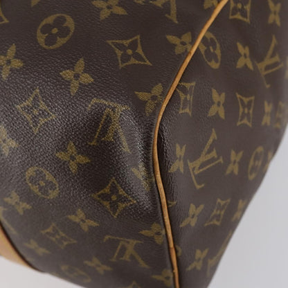 Louis Vuitton Sac Souple Handbag Monogram Canvas, BROWN, CANVAS, Handbag