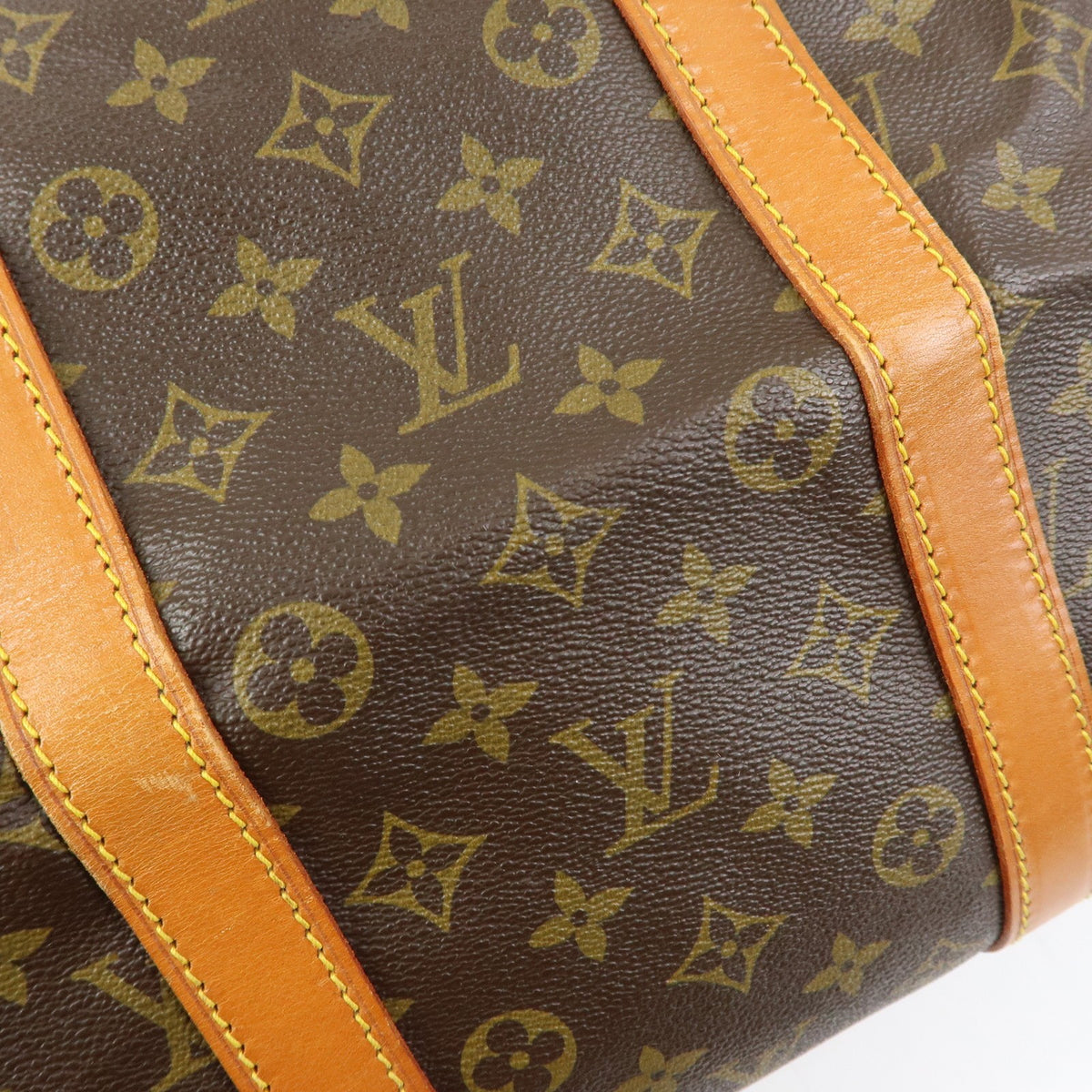 Louis Vuitton Keepall Bandouliere Monogram Canvas, Brown, Canvas, Travel Bag