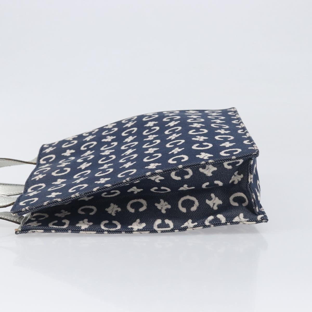 Celine C Macadam Canvas, Navy, Canvas, Handbag