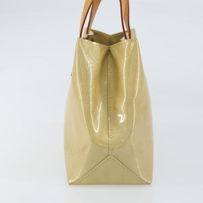 Louis Vuitton Reade Monogram Vernis, Beige, Patent Leather, Handbag
