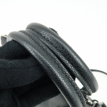 Louis Vuitton Soft Lockit Leather, Black, Leather, Handbag