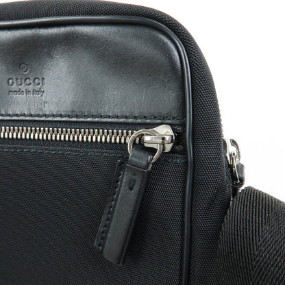 Gucci Shoulder Canvas, Black, Canvas, Shoulder Bag