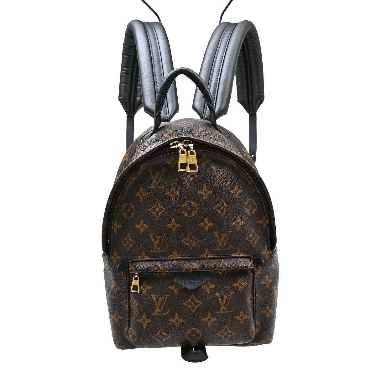 Louis Vuitton Palm Springs Monogram, Brown, Canvas, Backpack