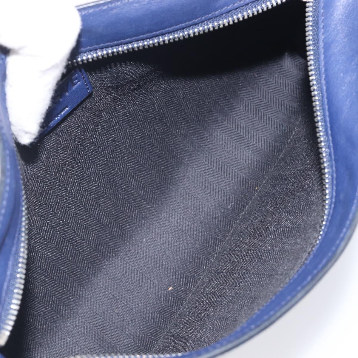 Loewe Puzzle Clutch Leather, Navy, Leather, Clutch