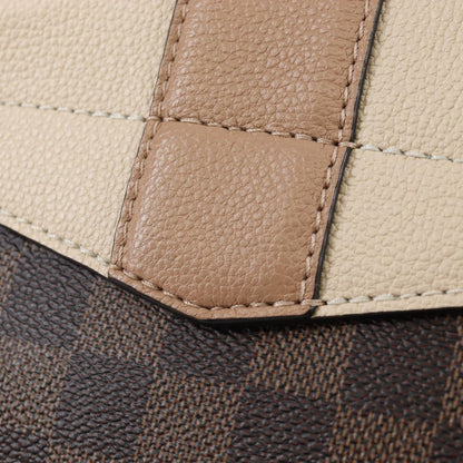 Louis Vuitton Clapton Backpack Damier and Leather, Brown, Canvas, Backpack