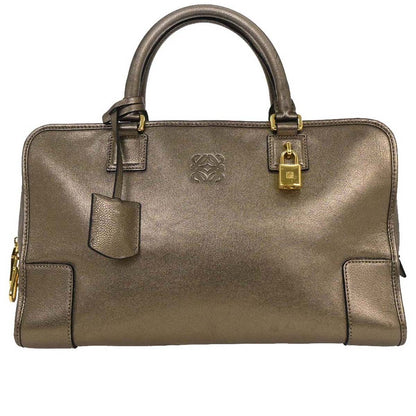 Loewe Amazona Leather, Gold, Leather, Handbag