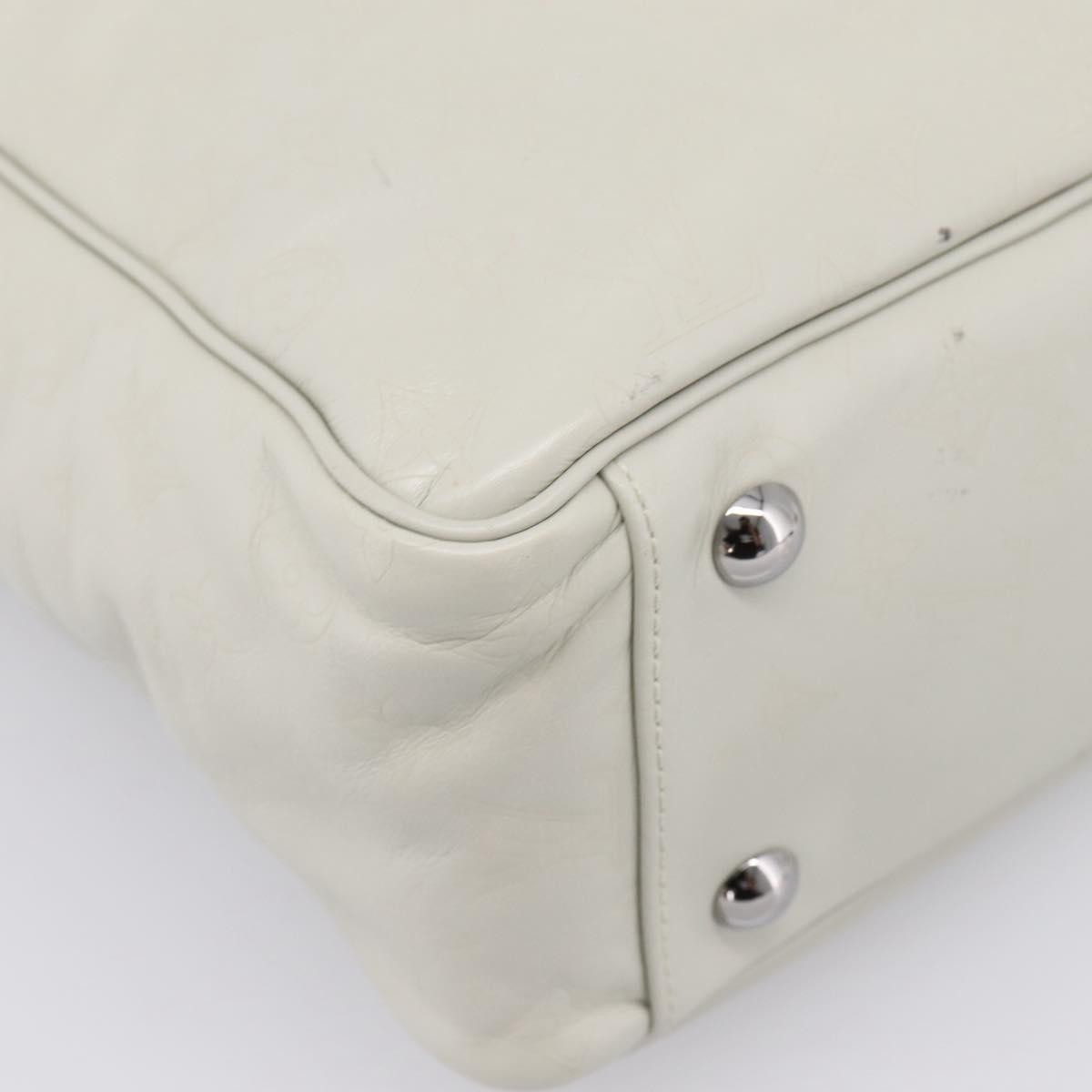 Louis Vuitton Clarkson Messenger Monogram Differ Leather, White, Canvas, Shoulder Bag