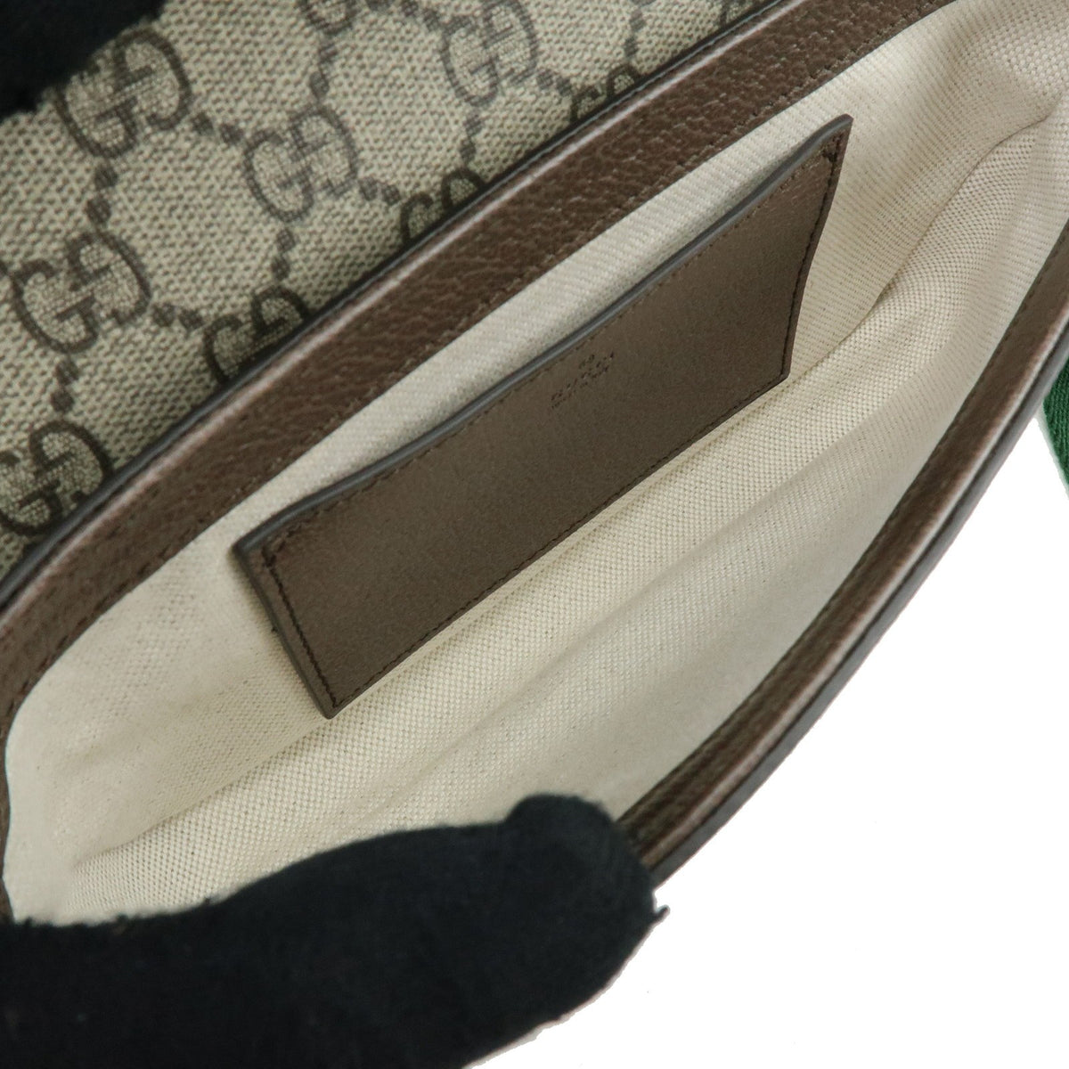 Gucci Ophidia Envelope Flap GG Coated Canvas, Beige, Canvas, Shoulder Bag