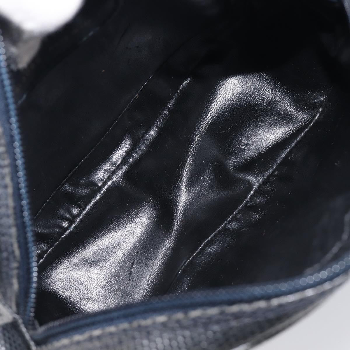 Salvatore Ferragamo Vala Leather, Navy, Leather, Shoulder Bag