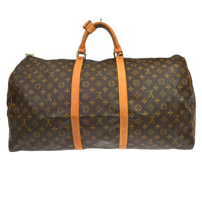 Louis Vuitton Keepall Monogram Canvas, Brown, Canvas, Travel Bag